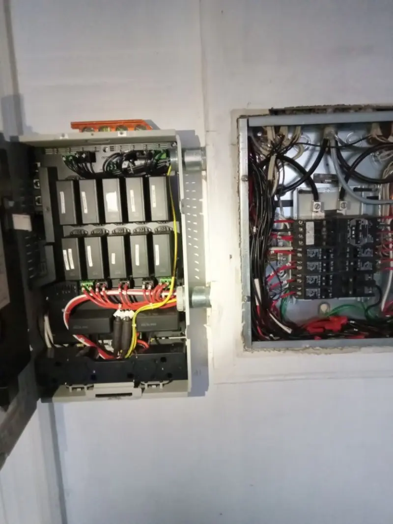 Electrical panel upgrade completed for Commercial Electrician Services in Moon